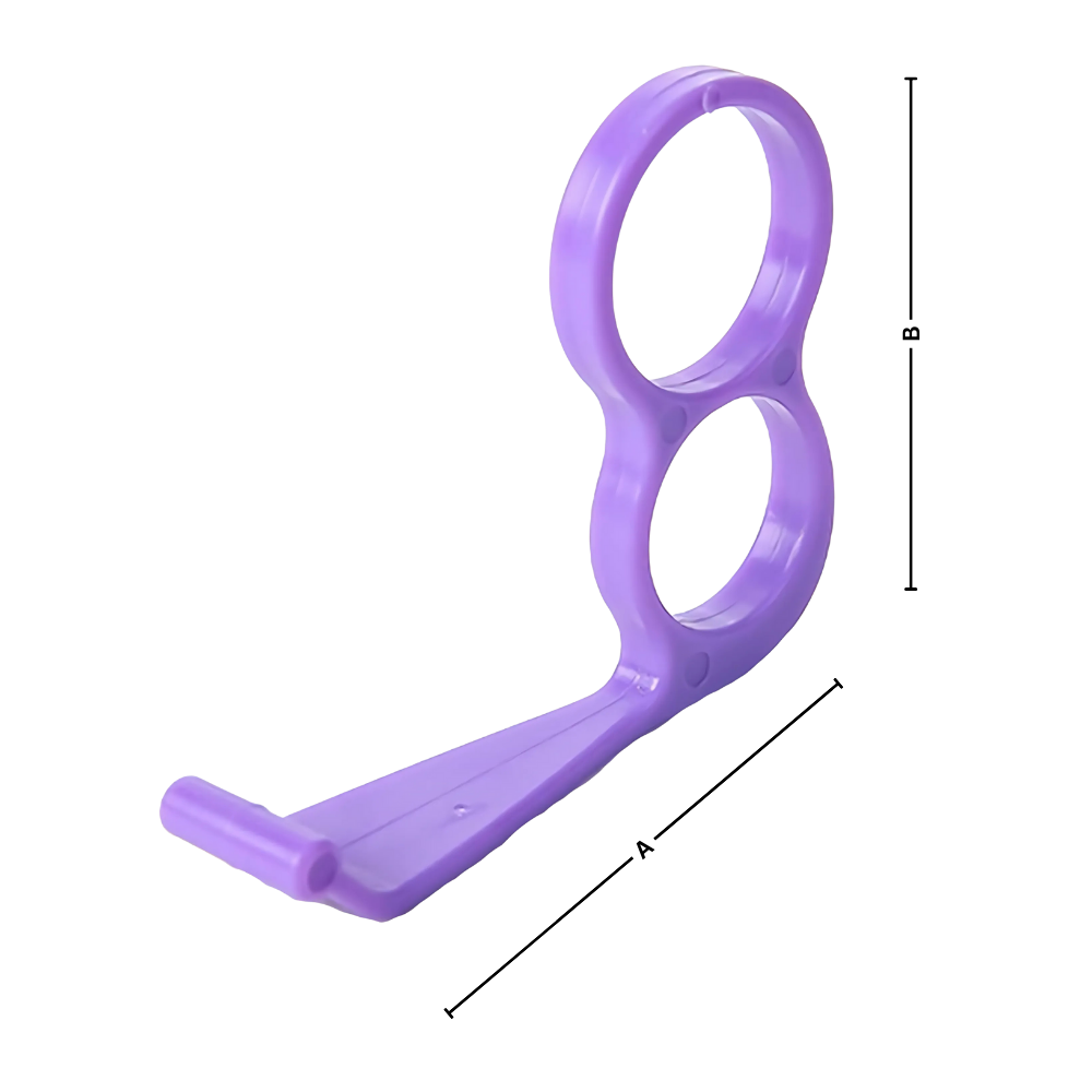 Suporte de telefone sem fio Besufy, ergonômico com suporte para dedo, compatível com dispositivos móveis.