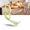 Suporte de telefone sem fio da Besufy, ergonômico, com suporte para dedo, ideal para uso confortável e seguro em telefonia.