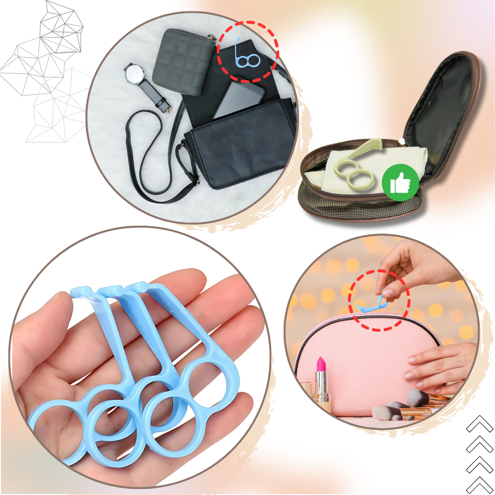 Suporte de telefone sem fio Besufy, ergonômico, com suporte para dedo, ideal para uso portátil e confortável em telefonia.