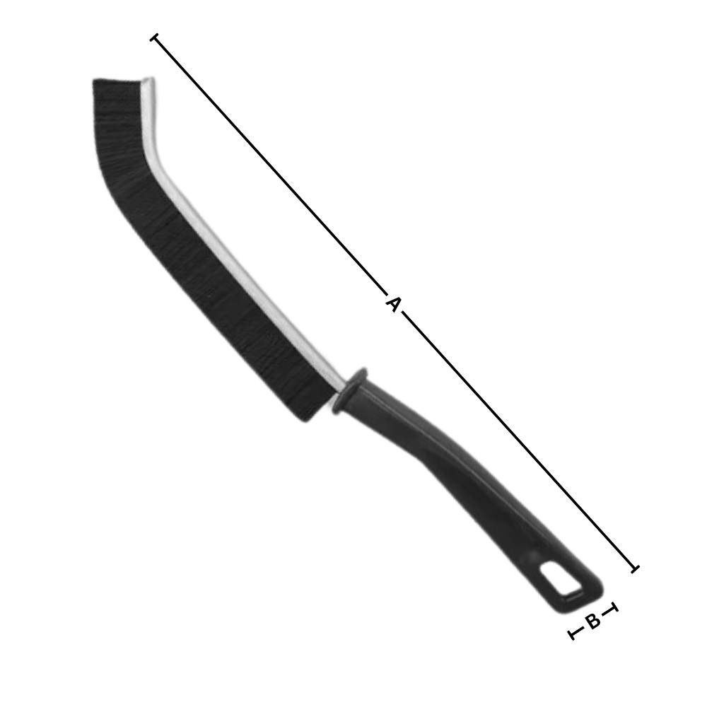 Escova de limpeza de junta suave e ergonômica da Realhomelove, ferramenta de limpeza doméstica para áreas de difícil acesso.