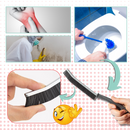 Escova de limpeza de rejunte macia e ergonômica Realhomelove para facilitar a limpeza de superfícies em casa.