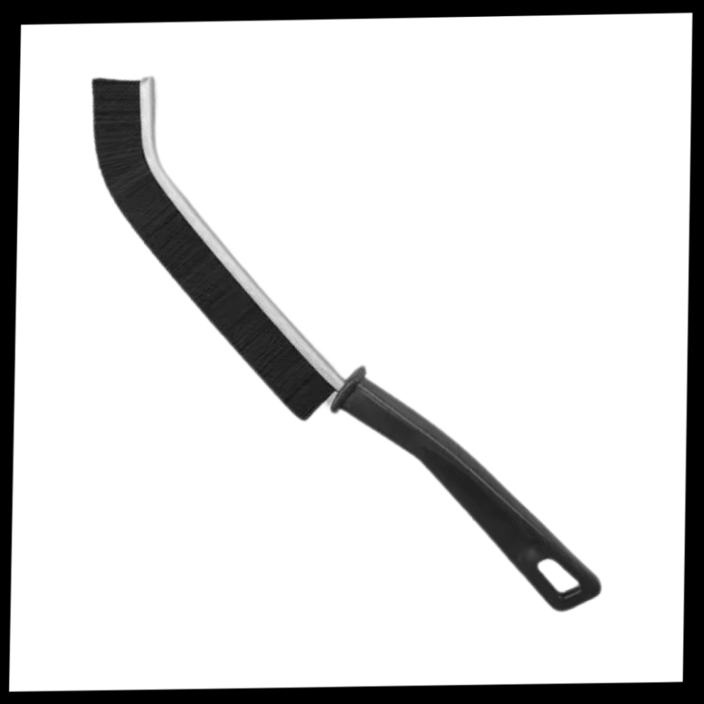 Escova de limpeza de juntas macia e ergonômica da Realhomelove para limpeza doméstica, com cerdas suaves e design confortável