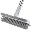 Brosse rotativa Ettore para limpeza de pisos, parte de limpa-solos a vapor, cor cinza, ferramenta de limpeza doméstica.