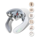 Massajador Everso com quatro cabeças para pescoço e ombros, dispositivo de massagem e relaxamento.