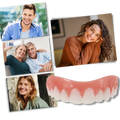 Facetes dentaires à clipser Everso, soins buccaux pour améliorer l'apparence des dents, visible en image.