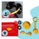 Bico de vazamento flexível Ez-Pour para bidon de gasolina, equipamento elétrico de exterior com design durável e fácil de usar.