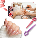 Protecteur de doigt Fafwyp pour pose de vernis à ongles, évite les débordements lors de la manucure.