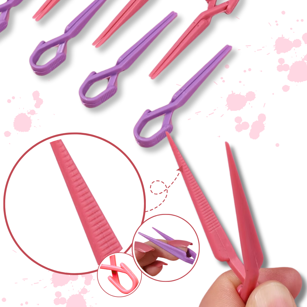 Protecteur de doigt Fafwyp pour pose de vernis à ongles, évite les débordements lors de la manucure.