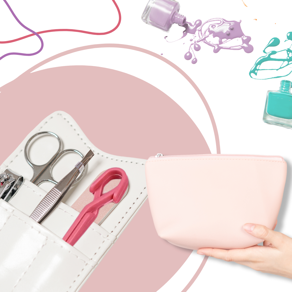 Protectores de dedo para esmalte de unha, marca Fafwyp, ajudam a evitar manchas e facilitar a aplicação do verniz.