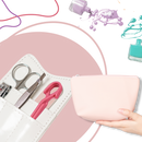 Protectores de dedo para esmalte de unha, marca Fafwyp, ajudam a evitar manchas e facilitar a aplicação do verniz.