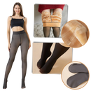 Meia-calça translúcida falsa com forro de pelúcia polar, peça de roupas íntimas confortável da marca Smallbee.