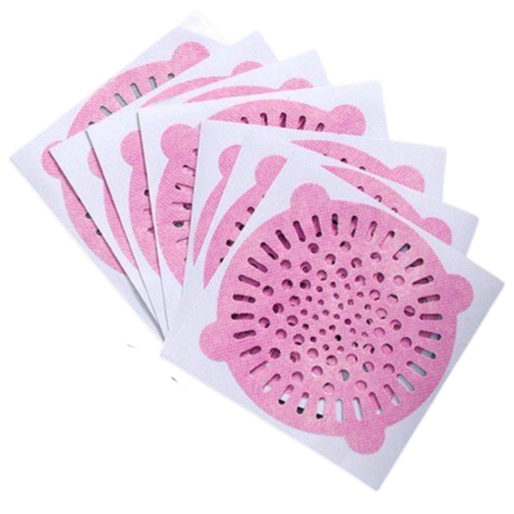 Conjunto de 10 filtros de evacuação descartáveis adesivos da Fansoubay para peças e material de encanamento.