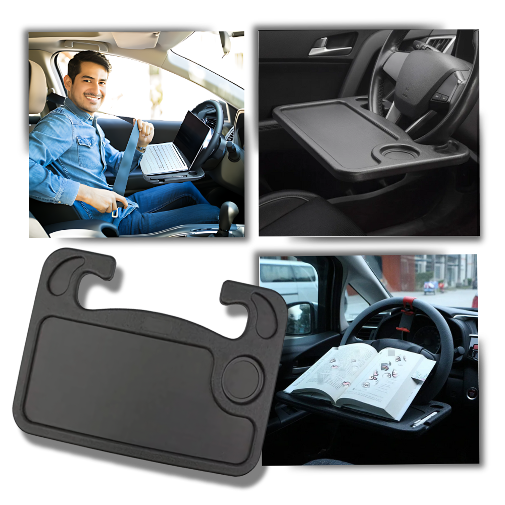 Mesa de apoio com volante de carro Fansu, peça de reposição para automóveis e motos, com grande dimensão.