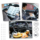 Peça de reposição para volante de carro Fansu, peça automotiva para motos e veículos, vista frontal em grande dimensão.