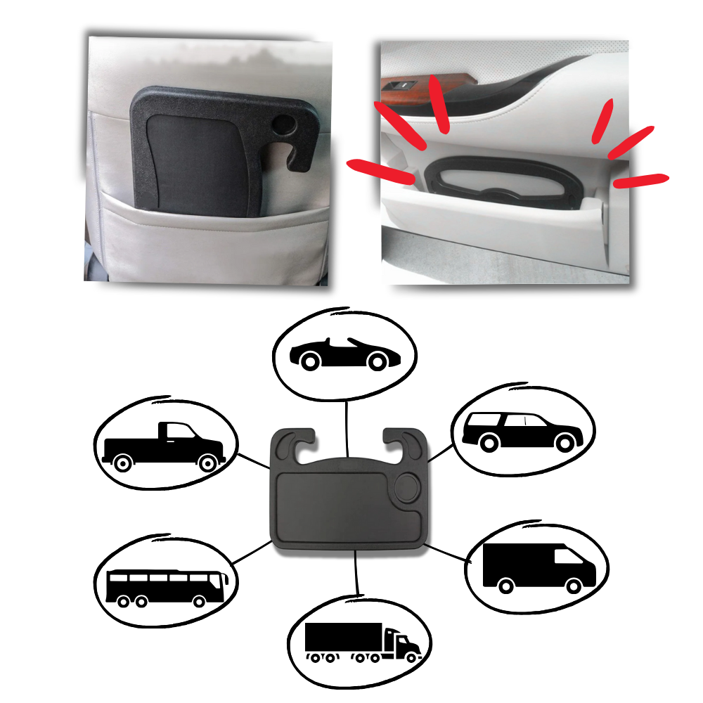 Mesa de apoio de volante de carro Fansu, peça de reposição para automóveis e motos, com grande dimensão e acabamento em detalhes.