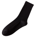 Chaussettes côtelées cinza escuro para homens da marca Farm To Feet, duas pares de meias confortáveis e de alta qualidade.