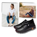 Sapatos ortopédicos modernos da marca BI04329, com design elegante e confortável para uso diário.