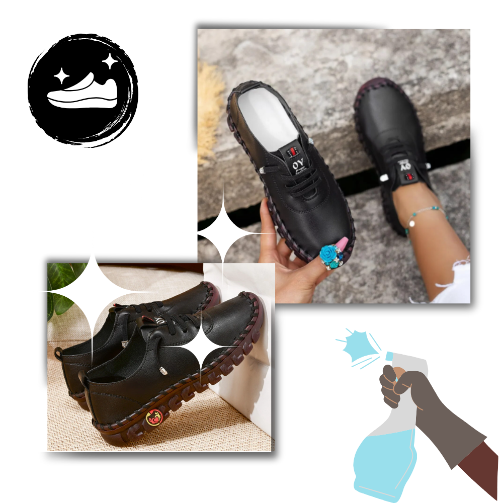 Sapatos ortopédicos modernos da marca BI04329, design elegante e confortável para suporte e estilo.