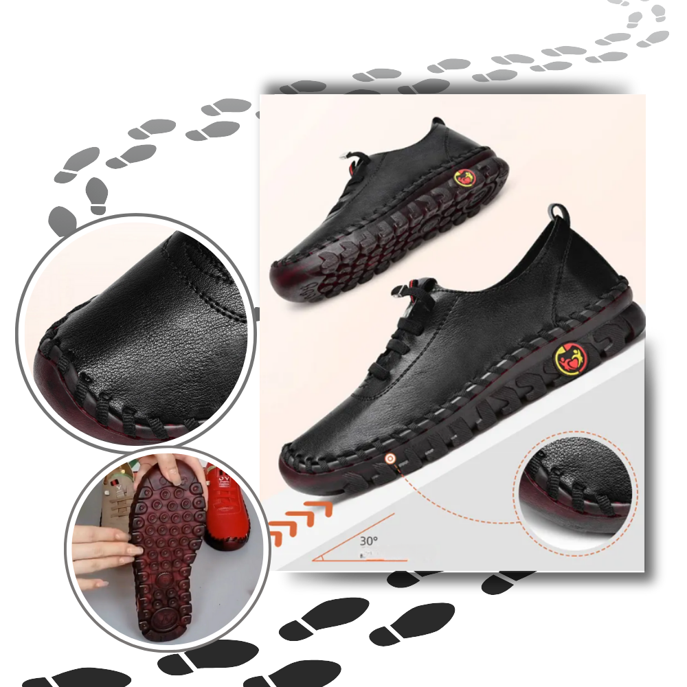 Sapatos ortopédicos modernos da marca BI04329 com design elegante e confortável para uso diário.