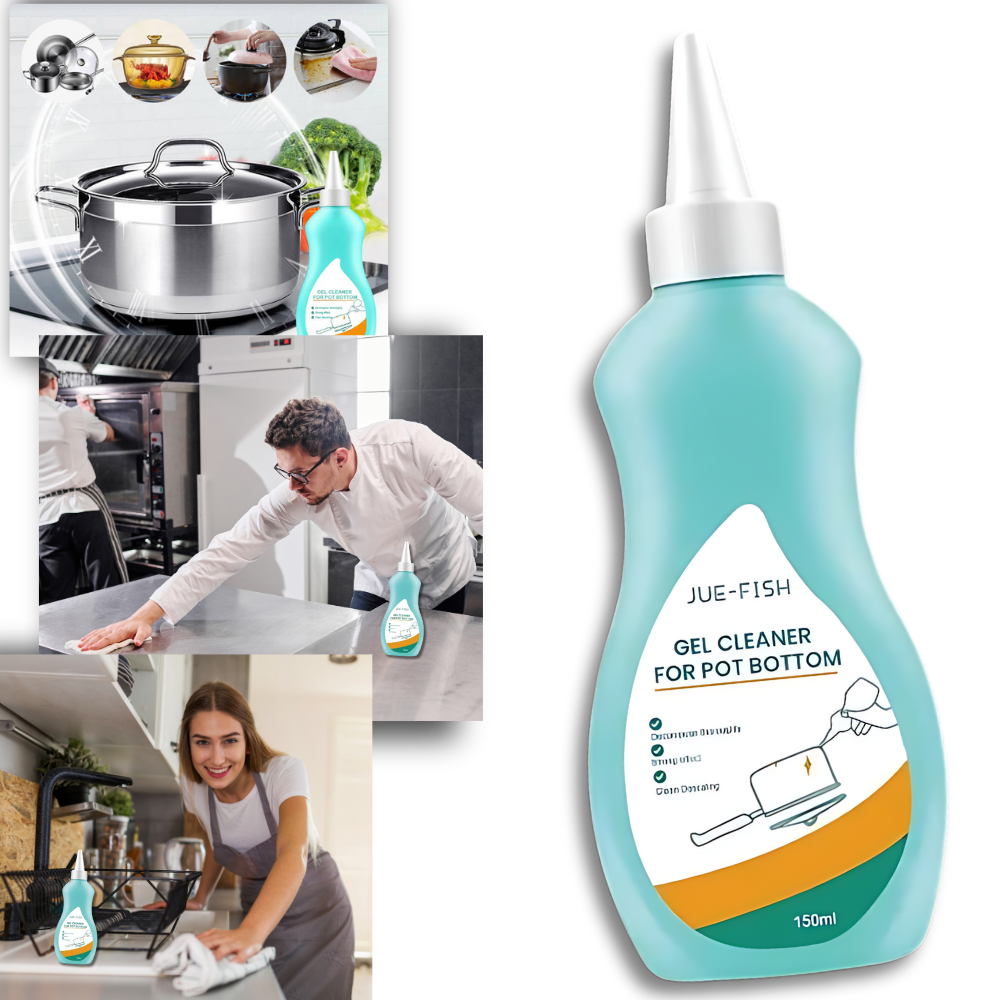 Produto de limpeza rápida para cozinhas e utensílios da marca Viwoeim, com efeito eficaz na remoção de sujeira e gordura.