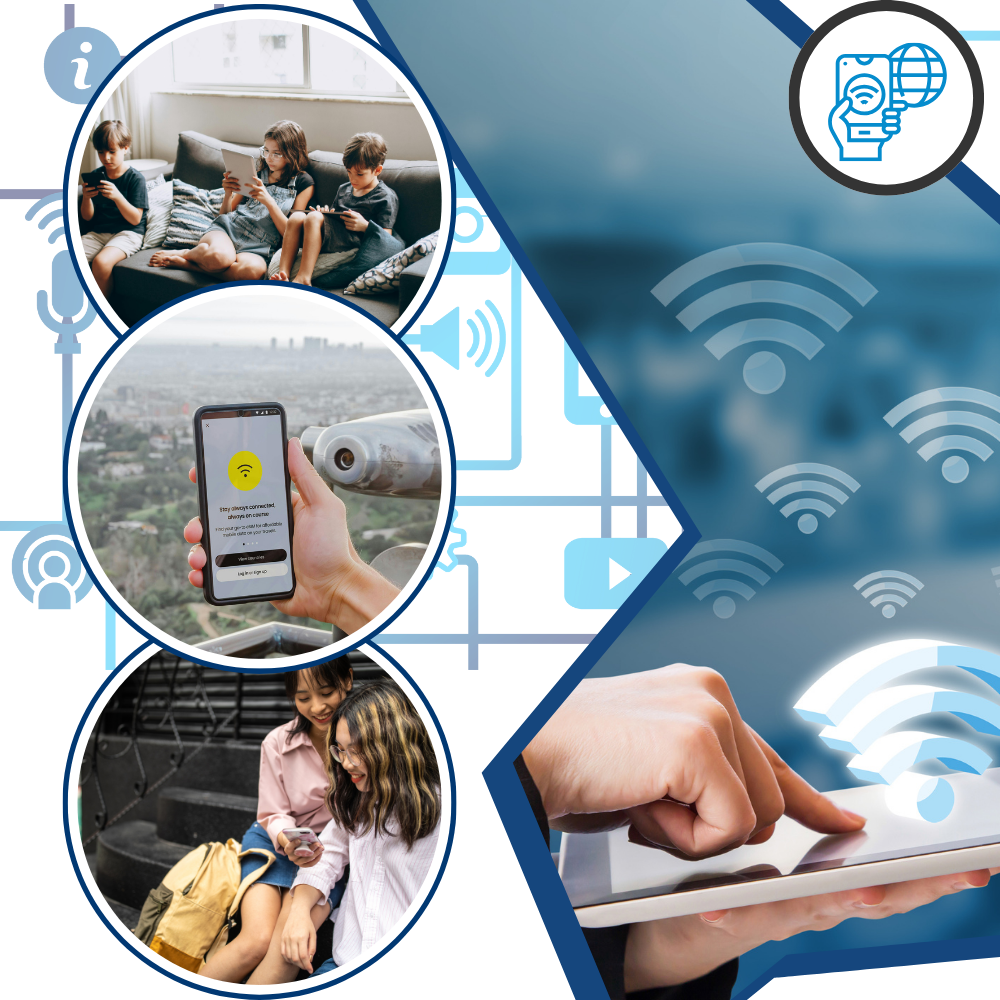 Ponto de acesso WiFi portátil Vito com conexão rápida e design compacto para conexão de internet móvel.