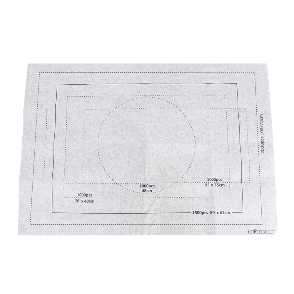 Tapete de feltro para quebra-cabeças Homyl, em cinza, com função de enrolar, ideal para organizar e proteger suas peças.