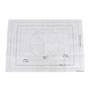 Tapete de feltro para quebra-cabeças Homyl, em cinza, com função de enrolar, ideal para organizar e proteger suas peças.