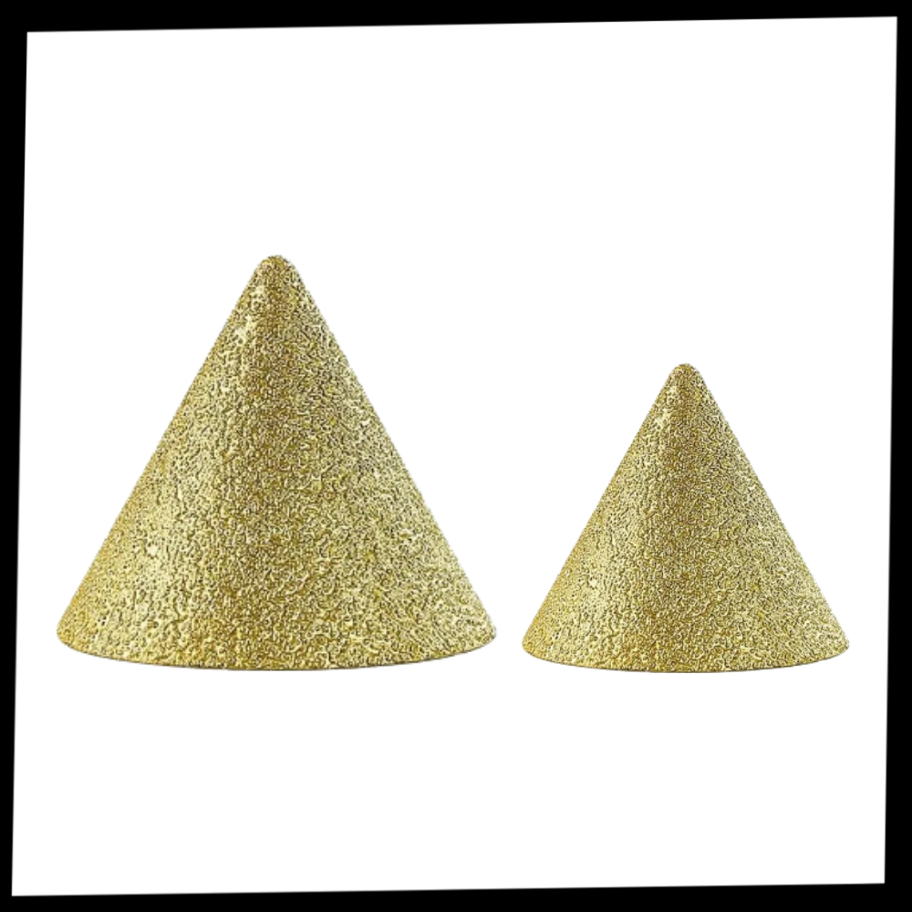 Conjunto de 2 acessórios para défonceuse Figatia com mèche à chanfrein diamant supérieur, ferramenta durável para acabamento preciso.