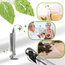 Peneira de chá em aço inoxidável com malha fina, ideal para infusões e preparos de chá da marca Ounona