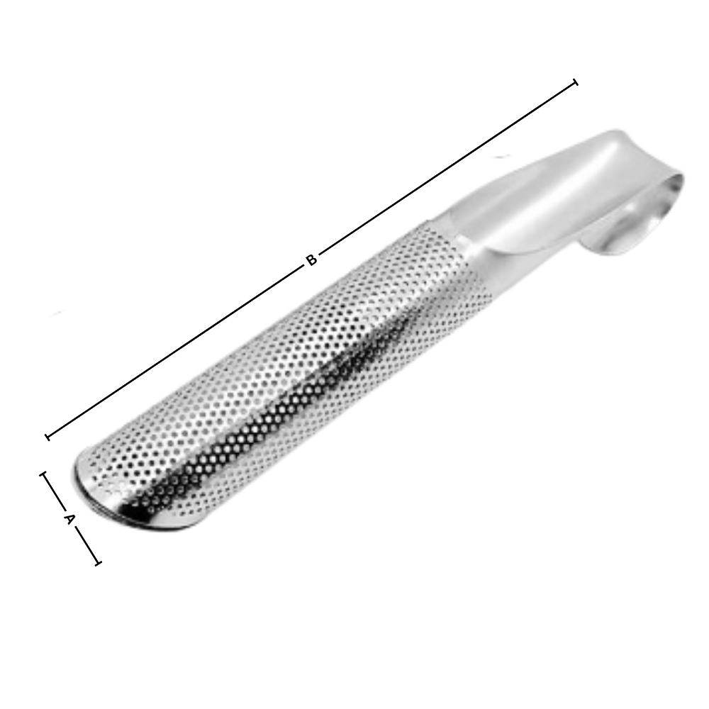 Filtro de chá de aço inoxidável com malha fina, ideal para infusões e chás, da marca Ounona.