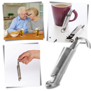 Passa-tempo de chá em aço inoxidável com malha fina para infusões e chás, marca Ounona, visível na imagem.