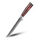Faca de desossa japonesa da série Firestone da Vinvar, lâmina afiada e ergonômica para utensílios de cozinha.