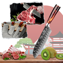 Conjunto de facas japonesas Firestone da Vinvar, utensílios de cozinha com lâminas afiadas e estilo elegante.