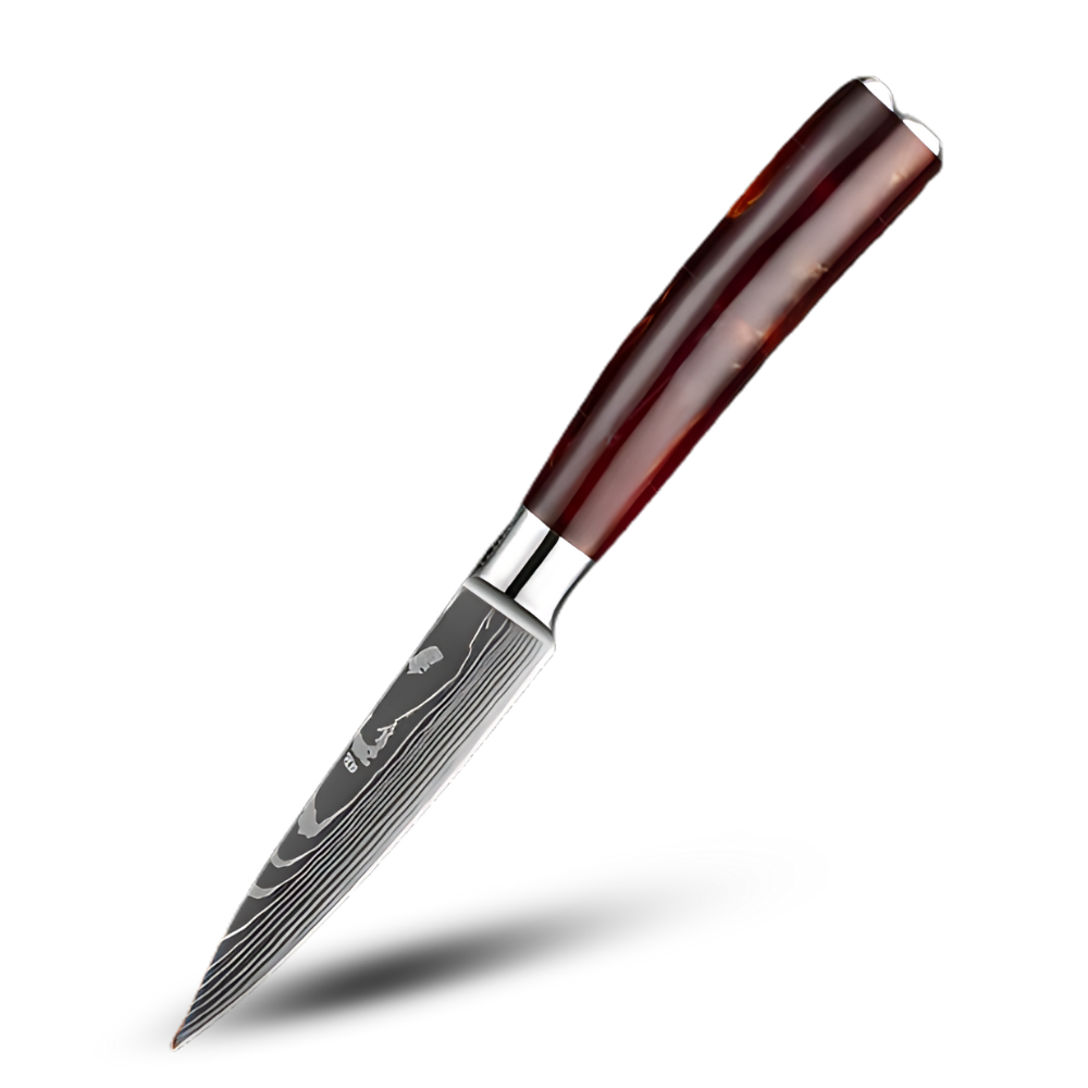 Conjunto de facas japonesas Firestone da marca Vinvar, utensílios de cozinha com lâminas afiadas e cabos ergonômicos.