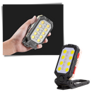 Lanterna de bolso LED à prova d'água e ajustável da First Deal, com foco na luz e no design compacto.