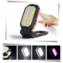Lanterna de mão LED First Deal à prova d'água, ajustável, para atividades ao ar livre, com foco na luz e no corpo da lanterna.