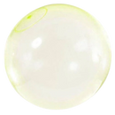 Estrutura inflável rosa com balão de bolhas mágicas da marca First Deal, ideal para festas e eventos infantis.