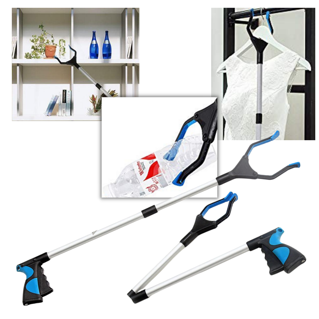 Ferramenta de preensão e coleta Fitplus com cabeça rotativa, ferramenta de ramassage prática para facilitar o manuseio.