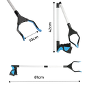 Ferramenta de coleta e preensão com cabeça rotativa da Fitplus, ideal para pegar objetos com facilidade.