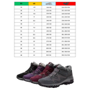Bottines de inverno quentes da Qiucdzi com forro de fleece, ideais para atividades e esportes de inverno, calçado confortável e resistente