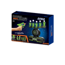 Jogo de tiro com bolas flutuantes e luminosas da marca Ticoze, brinquedo de armas e gadgets para diversão ao ar livre.