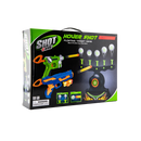 Jogo de tiro com bolas flutuantes luminosas da Ticoze, brinquedo de armas e gadgets com bolas brilhantes verdes.