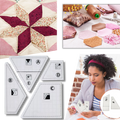 Modelo de matelassage criativo da Floepx para artesanato e projetos de loisirs criativos, com detalhes coloridos e texturizados.
