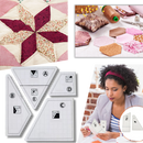 Modelo de matelassage criativo da Floepx para artesanato e projetos de loisirs criativos, com detalhes coloridos e texturizados.