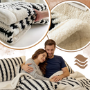 Cobertor de inverno Egmy, de jacquard fofinho e macio, ideal para manter-se aquecido durante o frio.