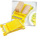 Decoupeur e trancheur de alimentos branco da marca Foeses, utensílio de cozinha para cortar alimentos com precisão.
