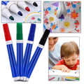 Stylo mágico de pintura na água da marca Follure, instrumento de escrita e desenho com acabamento vermelho.