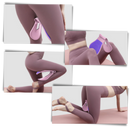 Aparelho de treinamento para quadris da Fongwan, equipamento de fitness rosa para exercícios de fortalecimento e tonificação.