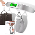 Pese-bagagens digital Fosmon, ferramenta de medida portátil para verificar peso de malas e bagagens.