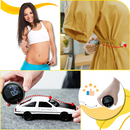 Ferramenta de fita métrica digital de precisão da Frcolor, mostrada em uso com display digital e corpo compacto.